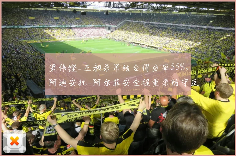 梁伟铿_王昶杀吊结合得分率55%，阿迪安托_阿尔菲安全程重杀防守反击仅38%